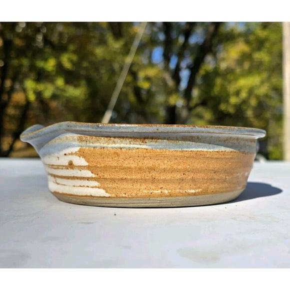 1980s Joyce Signed And Dated ceramic Salt Glazed stoneware‎ pottery Juicer Vtg - Picture 12 of 16